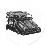 1910 Typewriter stickers