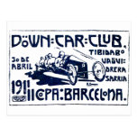 1911 Barcelona Car Club Postcards