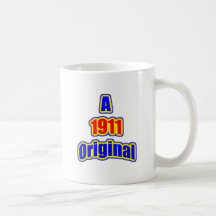 1911 Original Bl Red Mug