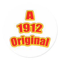 1912 Original Red Stickers