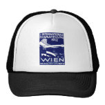 1912 Vienna Air Show Poster Mesh Hats