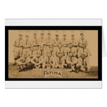1913 Pittsburgh Pirates Fatima Tobacco Card Print