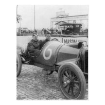 1913 Race Car Post Cards