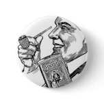 1913 Tuxedo Tobacco Missouri Meerschaum Ad Pinback Button