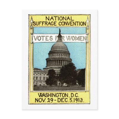 1913 Votes for Women Post Card by historicimage