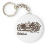 1914 Detroiter Auto Illustration Keychain