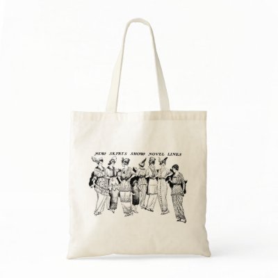1914 Skirts Fashions Illustration Bag by Jakestuff