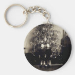 1915 Asian American Christmas Keychain