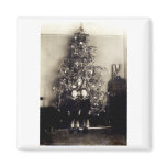 1915 Asian American Christmas Magnet