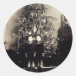 1915 Asian American Christmas Sticker