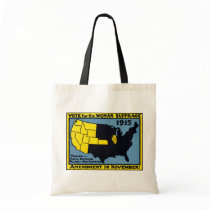 1915 Vote for Womans Suffrage Tote Bags