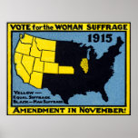 1915 Vote for Womans Suffrage Print