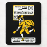 1915 Yes! Womens Suffrage Poster Mouse Pads