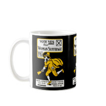1915 Yes! Womens Suffrage Poster Mug