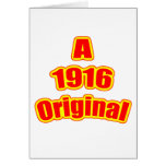 1916 Original Red Greeting Cards
