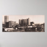 1916 Skyline of Birmingham, AL Vintage Photograph Posters