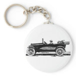 1917 Crow Elkhart 6passenger auto ad Keychain