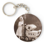 1917 Patriotic Nurse Key Chains
