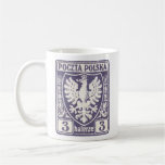 1919 3h Polish Eagle Stamp Mug