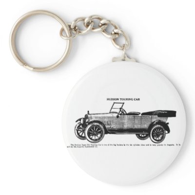 1919 Hudson Touring Car Keychain by Jakestuff