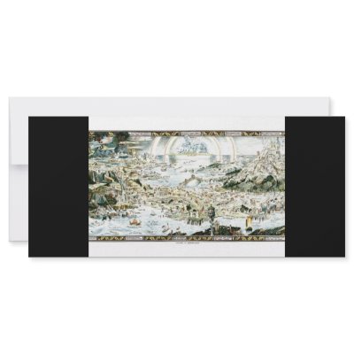 1920 Classic Fairyland Imaginary Map by ZephyrusBooks