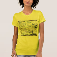 1920 Classic Fairyland Imaginary Map T-shirts