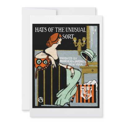 1920 Fashion Poster Invite by historicimage