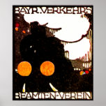 1920 German Railroad Poster