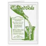 1920 Mint Cola newspaper advertisement Card