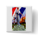 1920 No German Products Poster Buttons
