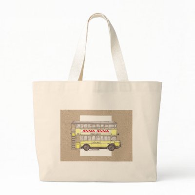 1920s Berlin Bus Canvas Bag by Annas_Story