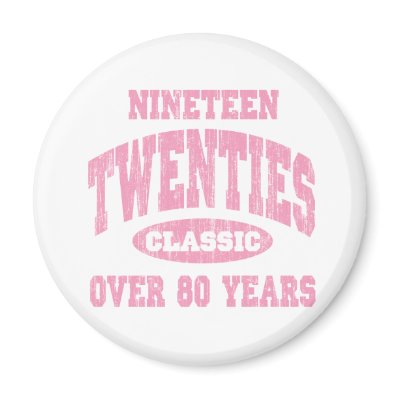 1920's Classic Birthday Magnet by BirthdayObsessions