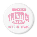 1920's Classic Birthday magnets