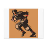 1920's Era FOOTBALL Player Illustration postcards