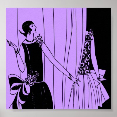 1920s Fashion Designers on 1920s Fashion  What S The Backstory  Poster   Zazzle Co Uk