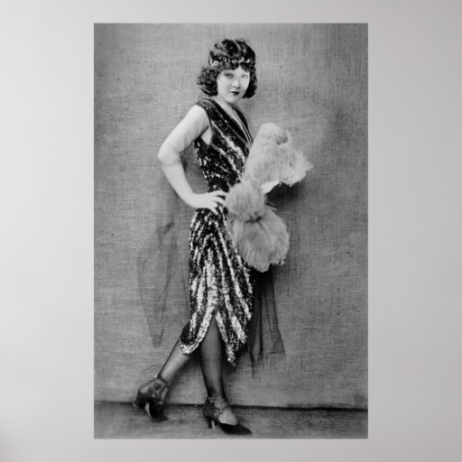1920s Flapper Fashion Posters