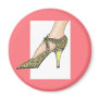 1920s High Heeled Shoe Refrigerator Magnet