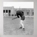 1920s Lacrosse Player Print