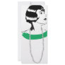 1920's Lady Customized Rack Card