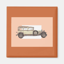 1920s Mercedes Limousine Magnet