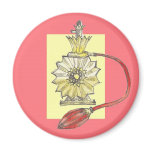 1920s Perfume Bottle Fridge Magnet