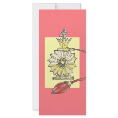 1920s Perfume Bottle Custom Rack Cards by Annas_Story