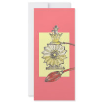 1920s Perfume Bottle Custom Rack Cards
