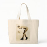 1920s Roller Skater Canvas Bag