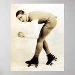1920s Roller Skater Posters