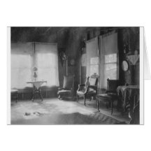 1920's Room Picture Card