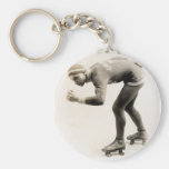 1920s Speed Skater no.2 Keychains