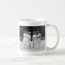1920s Tennis Fashion Mugs
