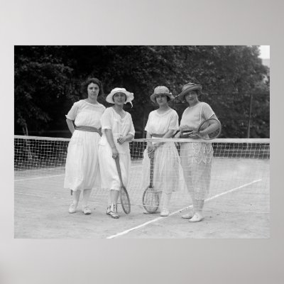 1920s Tennis Fashion Posters by Photoblog