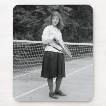 1920s Tennis Style Mousepad